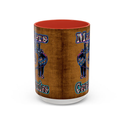 em cee squared - Accent Mug (brown papyrus)