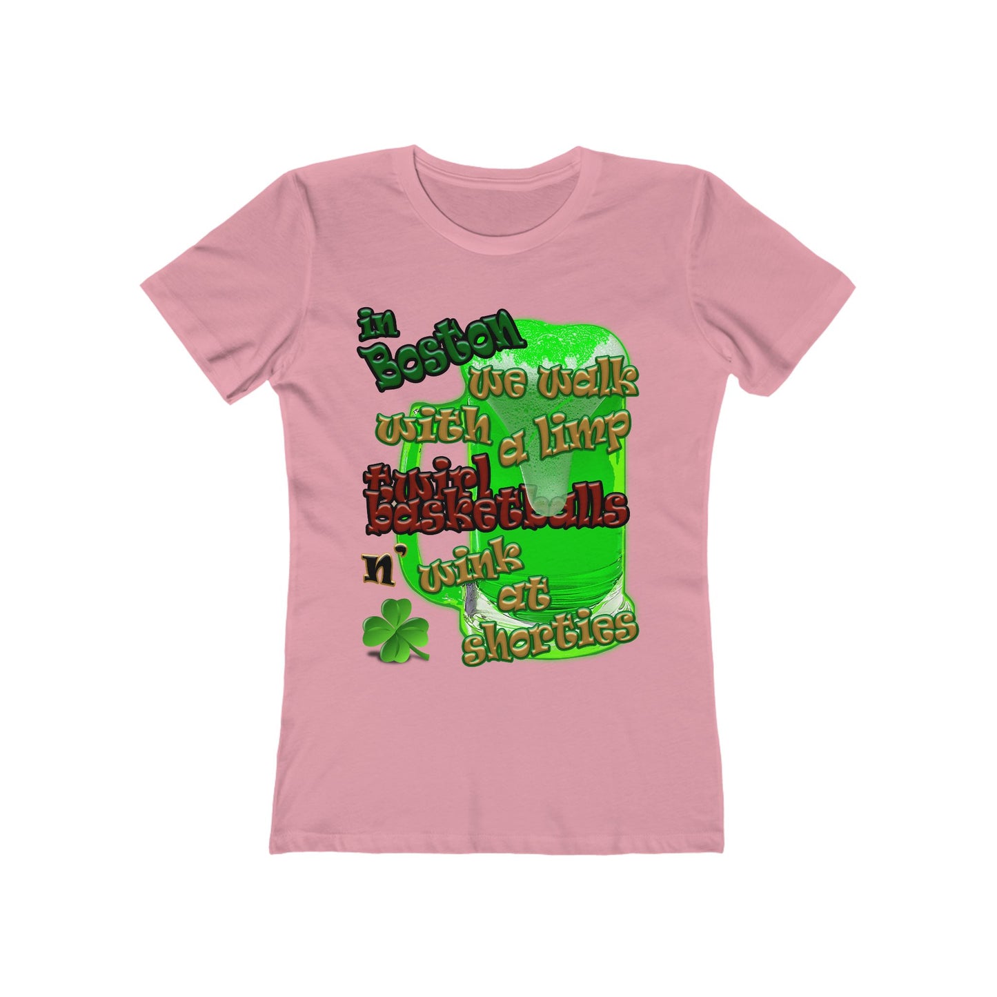 celtics logo - Women's The Boyfriend Tee