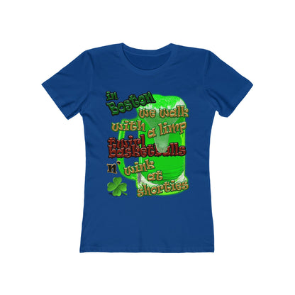 celtics logo - Women's The Boyfriend Tee