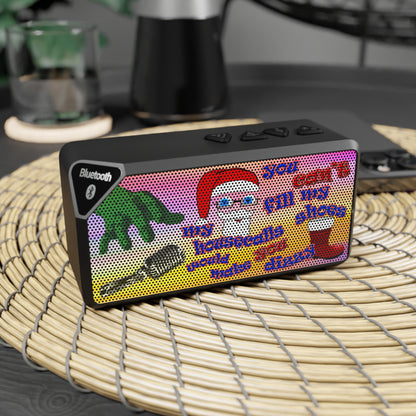 santa's shoes - Jabba Bluetooth Speaker (color blur)