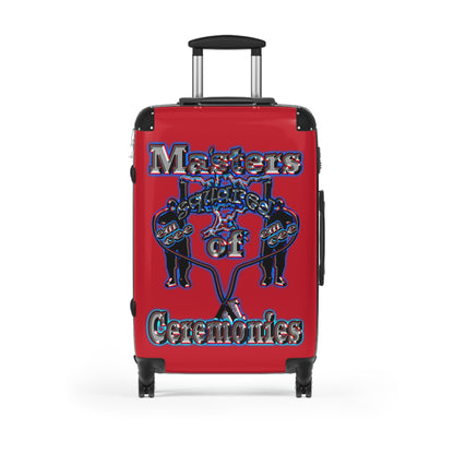 em cee squared - Suitcase (dark red)