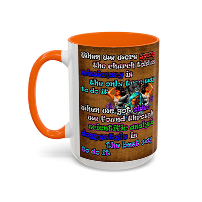doggystyle - Accent Mug (brown papyrus)