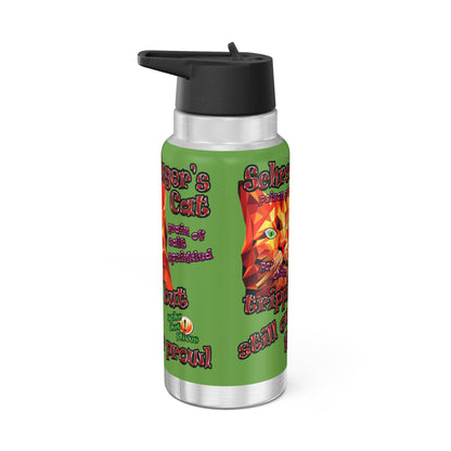 schrodinger's cat - Gator Tumbler, 32oz (green)