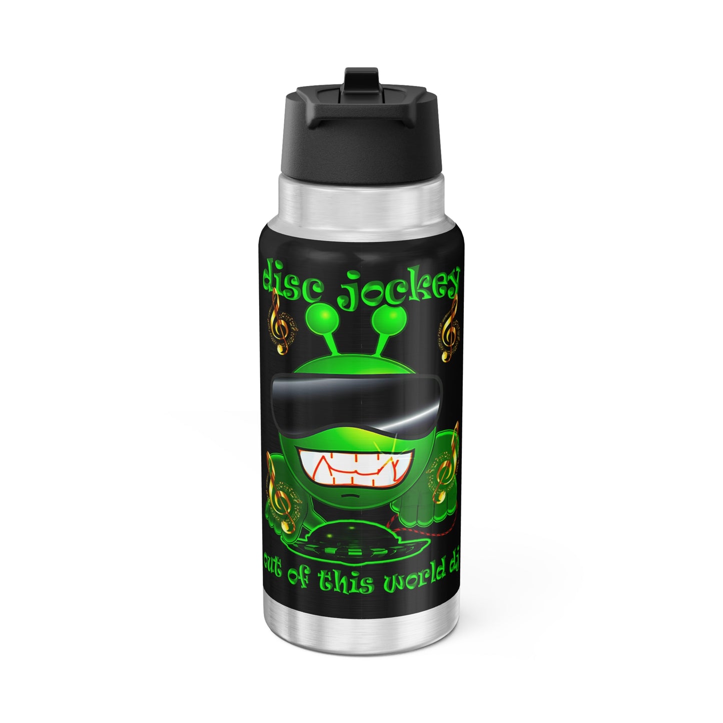 disc jockey - Gator Tumbler, 32oz (black)