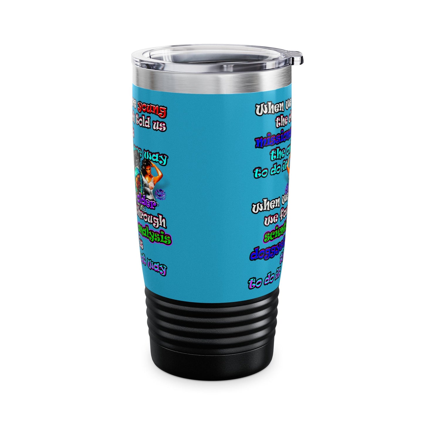 doggystyle - Ringneck Tumbler, 20oz (turquoise)