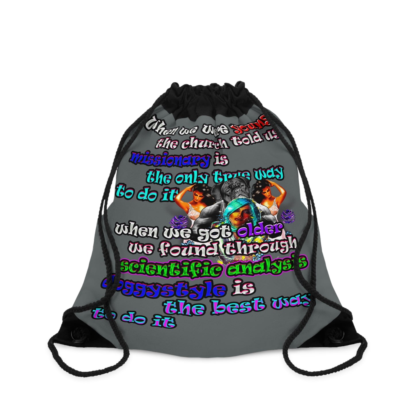 doggystyle - Drawstring Bag (dark grey)