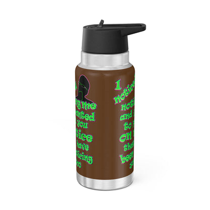 noticed you noticing - Gator Tumbler, 32oz (brown)
