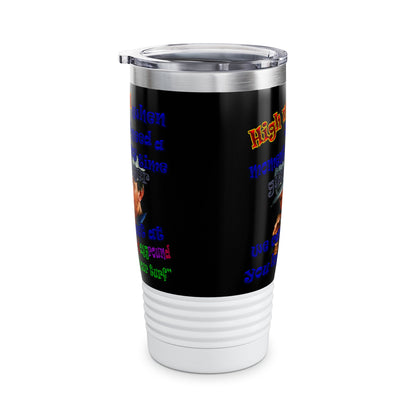 high noon - Ringneck Tumbler, 20oz (black)