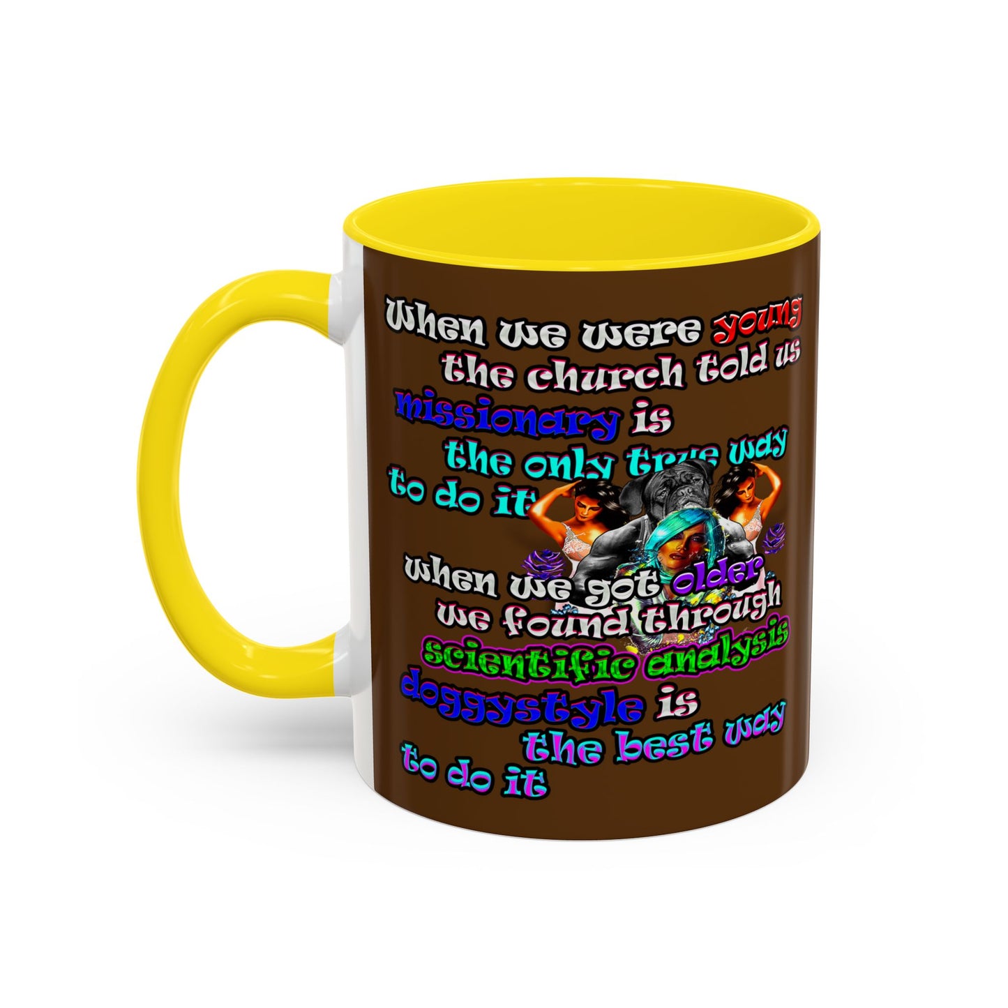 doggystyle - Accent Mug (brown)