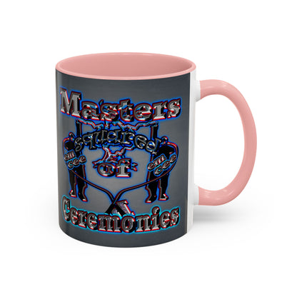 em cee squared - Accent Mug (grey-light grey)