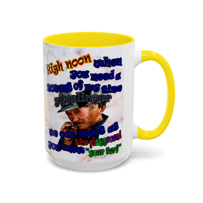 high noon - Accent Mug (white marble)