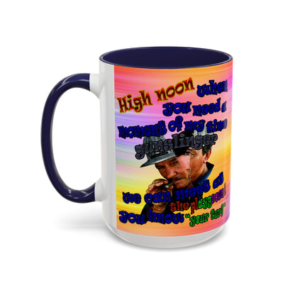 high noon - Accent Mug (color blur)
