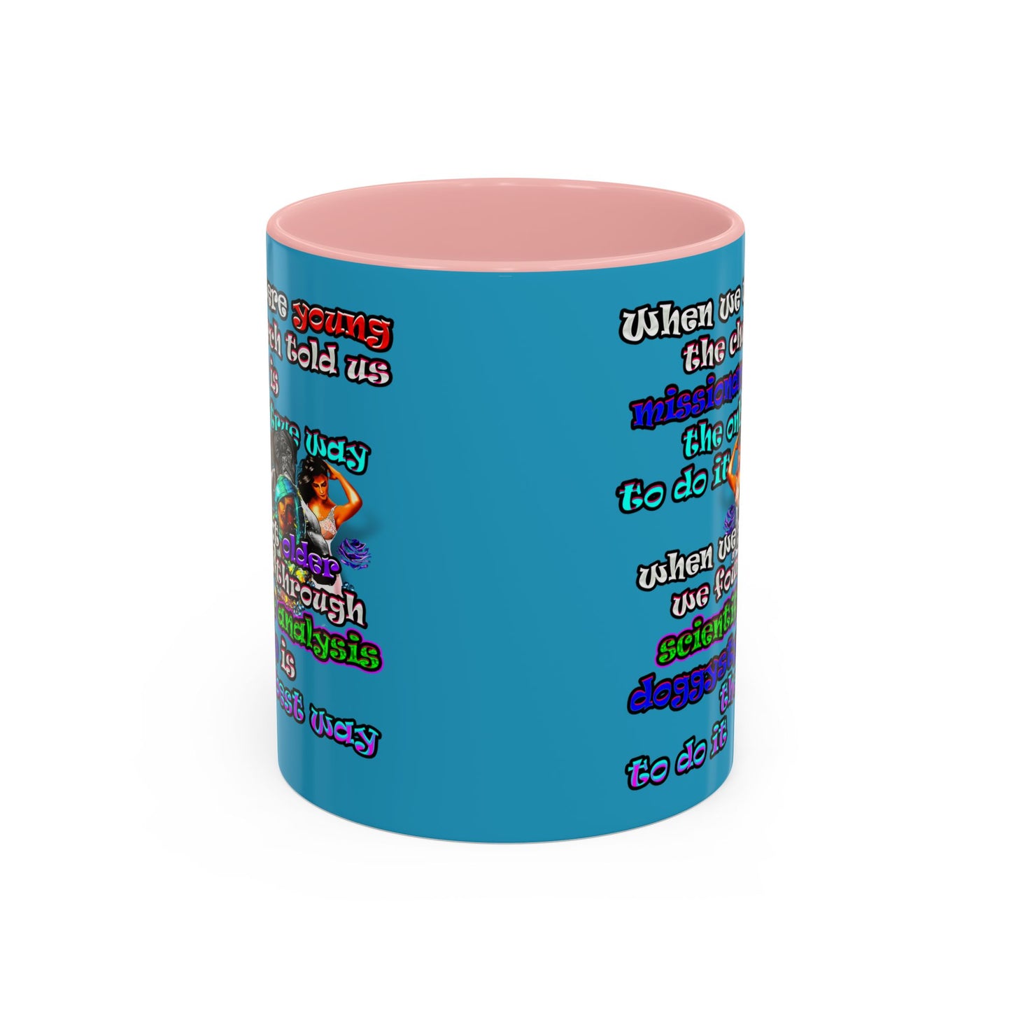 doggystyle - Accent Mug (turquoise)