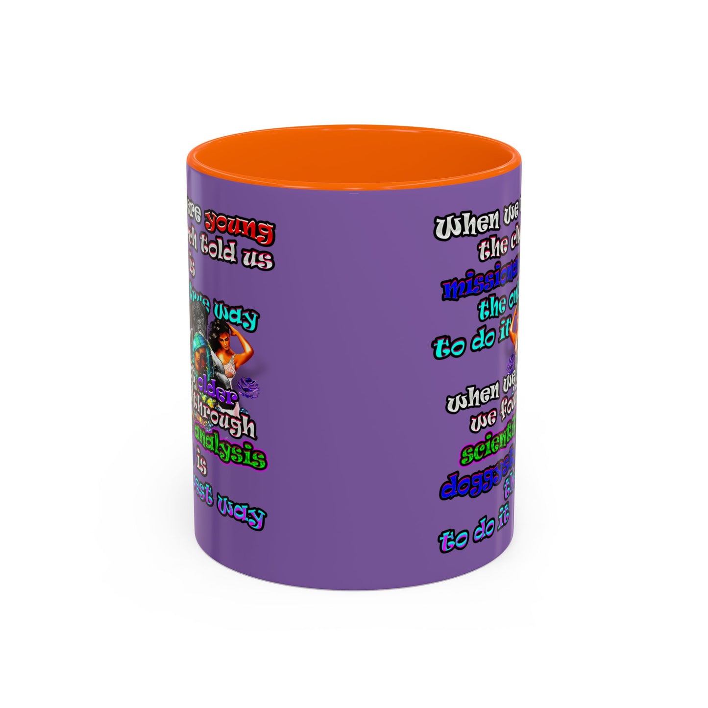 doggystyle - Accent Mug (light purple)