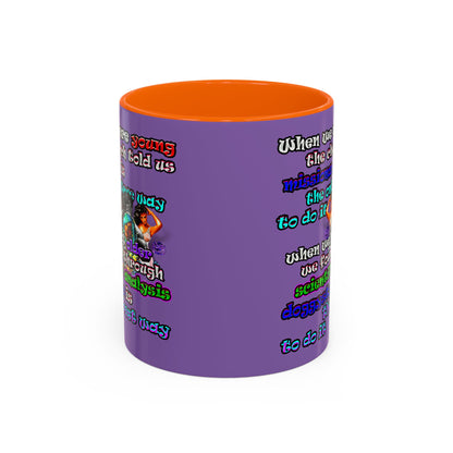 doggystyle - Accent Mug (light purple)