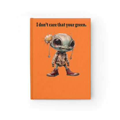 I don't care that your green - journal-blank (crusta)
