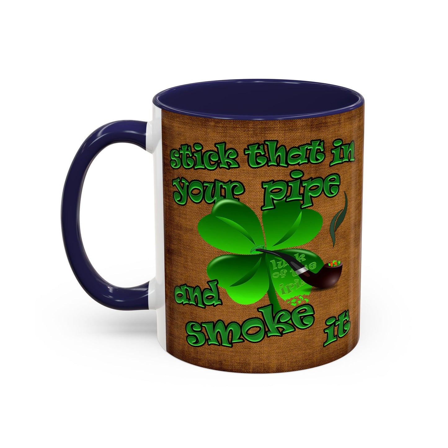 celtics logo - Accent Mug (brown papyrus)