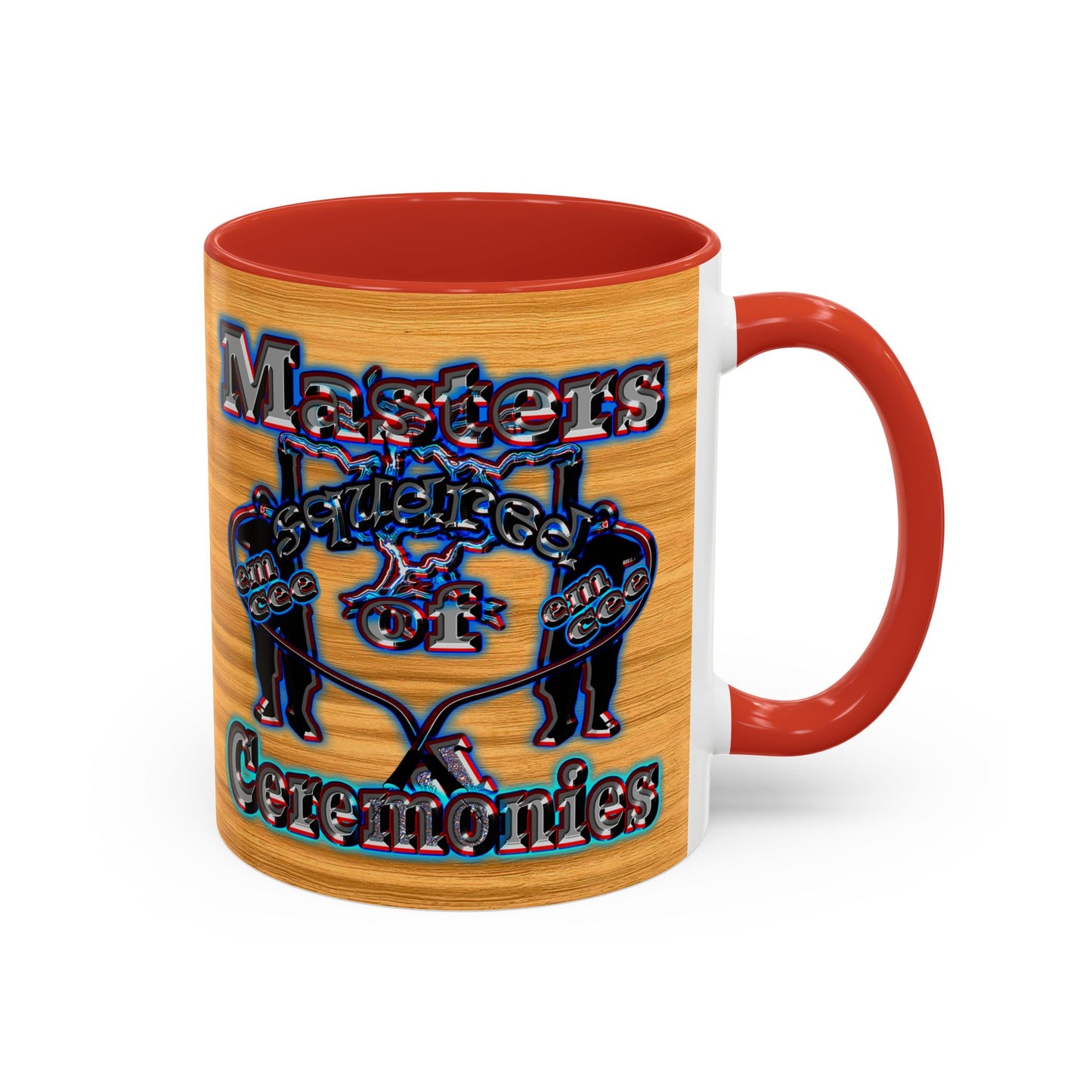 em cee squared - Accent Mug (butterscotch wood finish)
