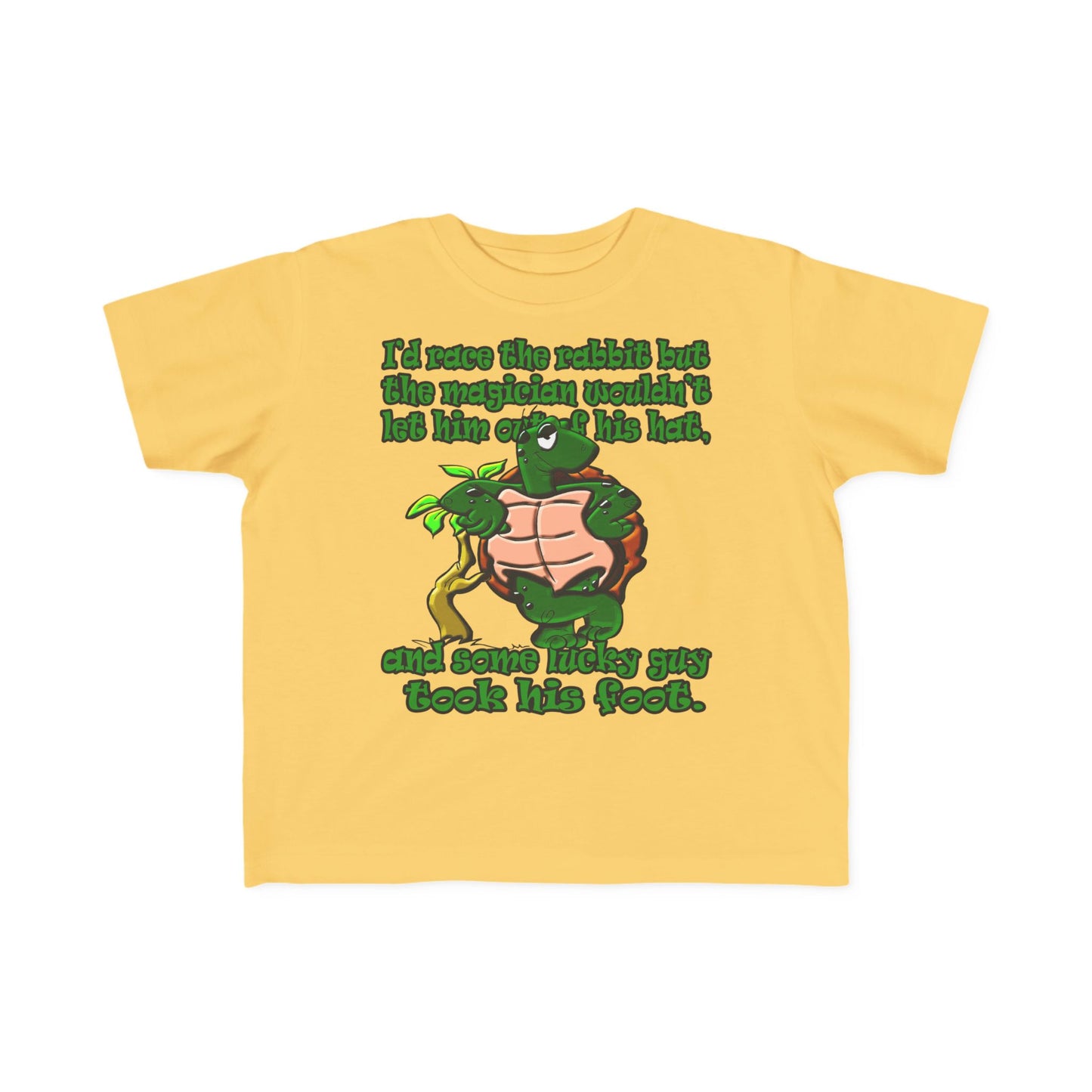 turtle race - Toddler's Fine Jersey Tee