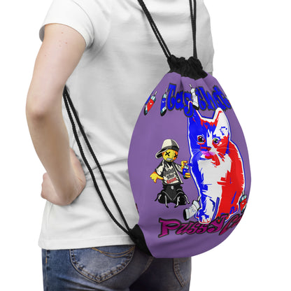 tag that - Drawstring Bag (light purple)