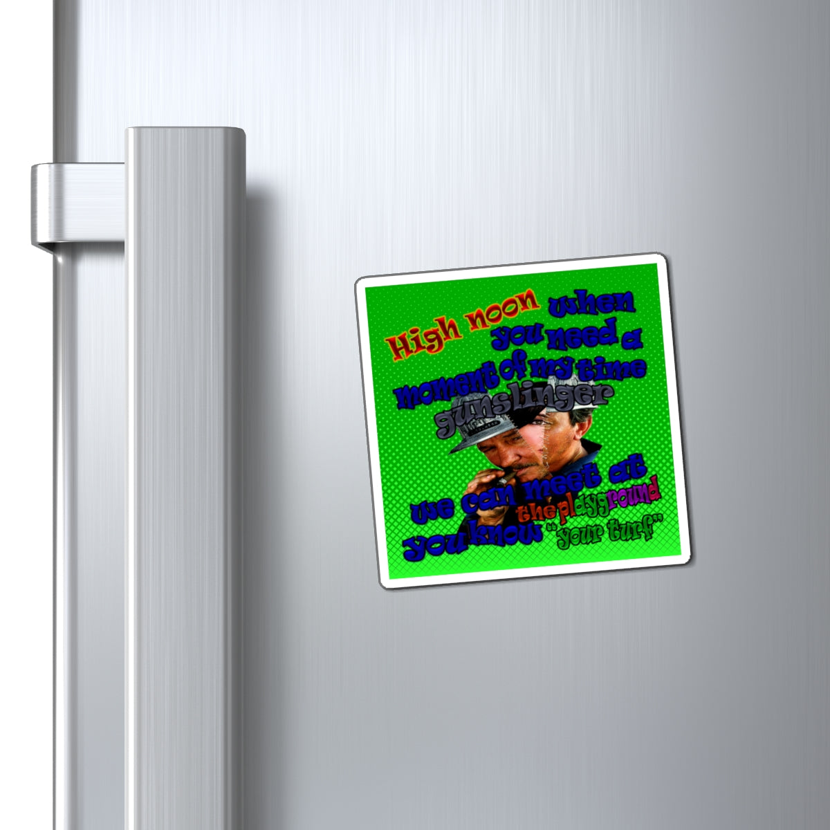 high noon - Magnets - (logo green)