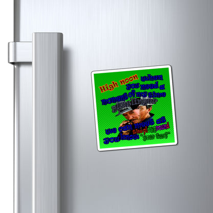 high noon - Magnets - (logo green)