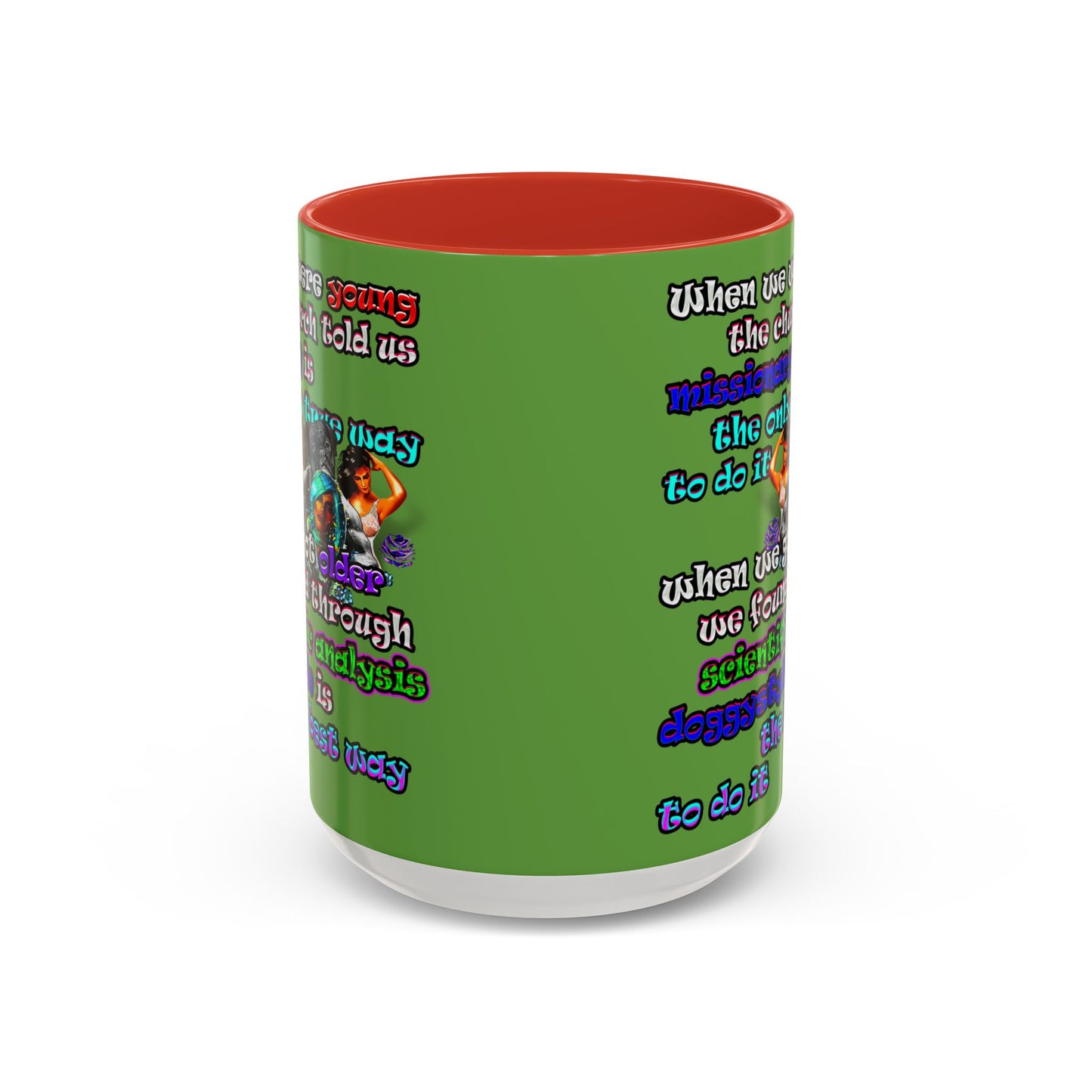 doggystyle - Accent Mug (green)