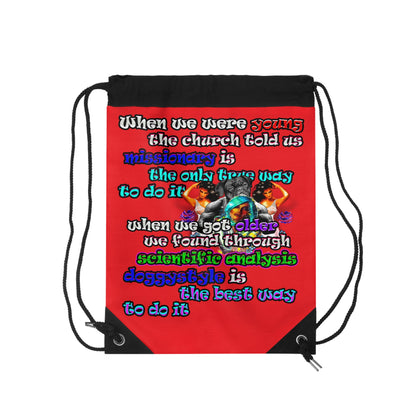 doggystyle - Drawstring Bag (red)
