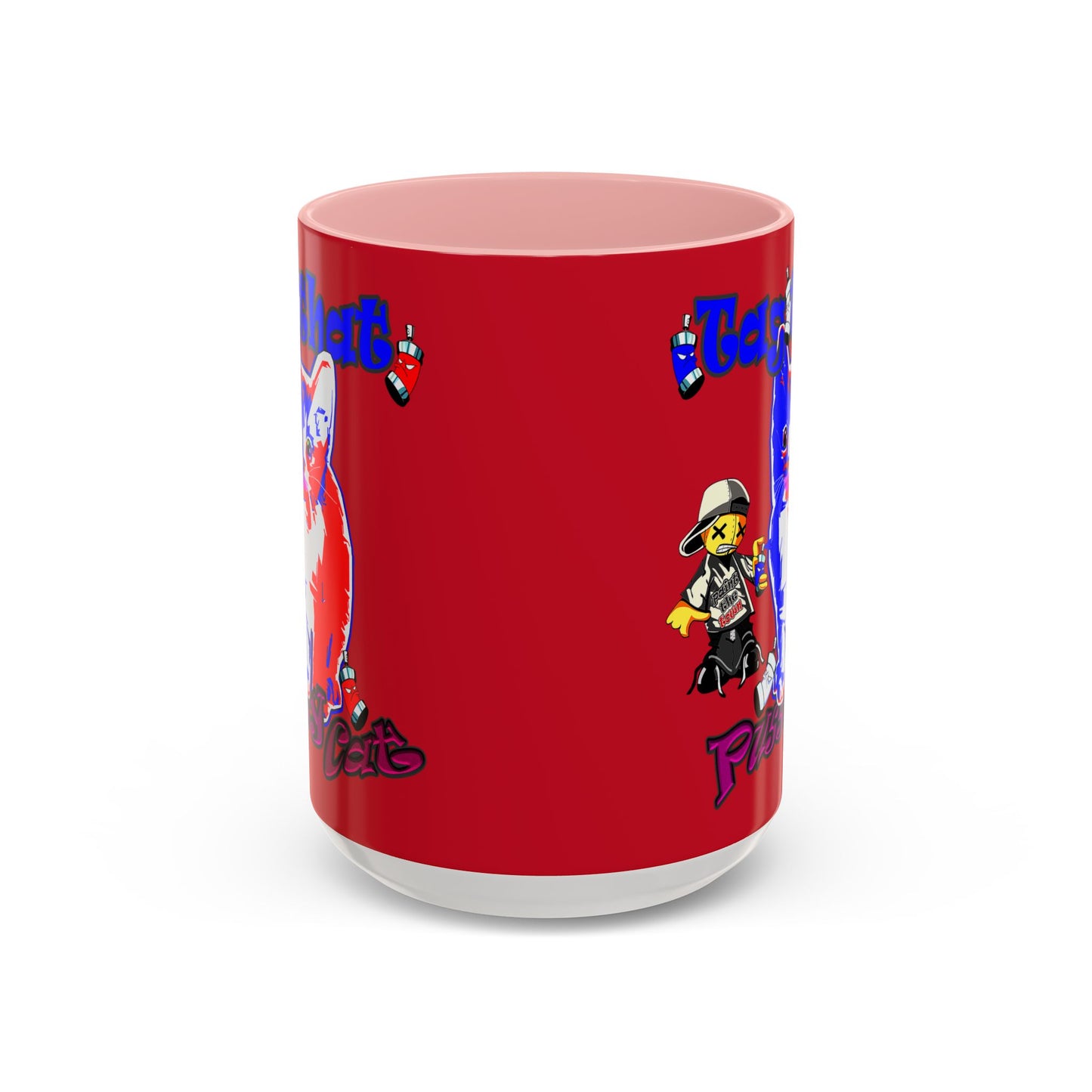 tag that - Accent Mug (dark red)