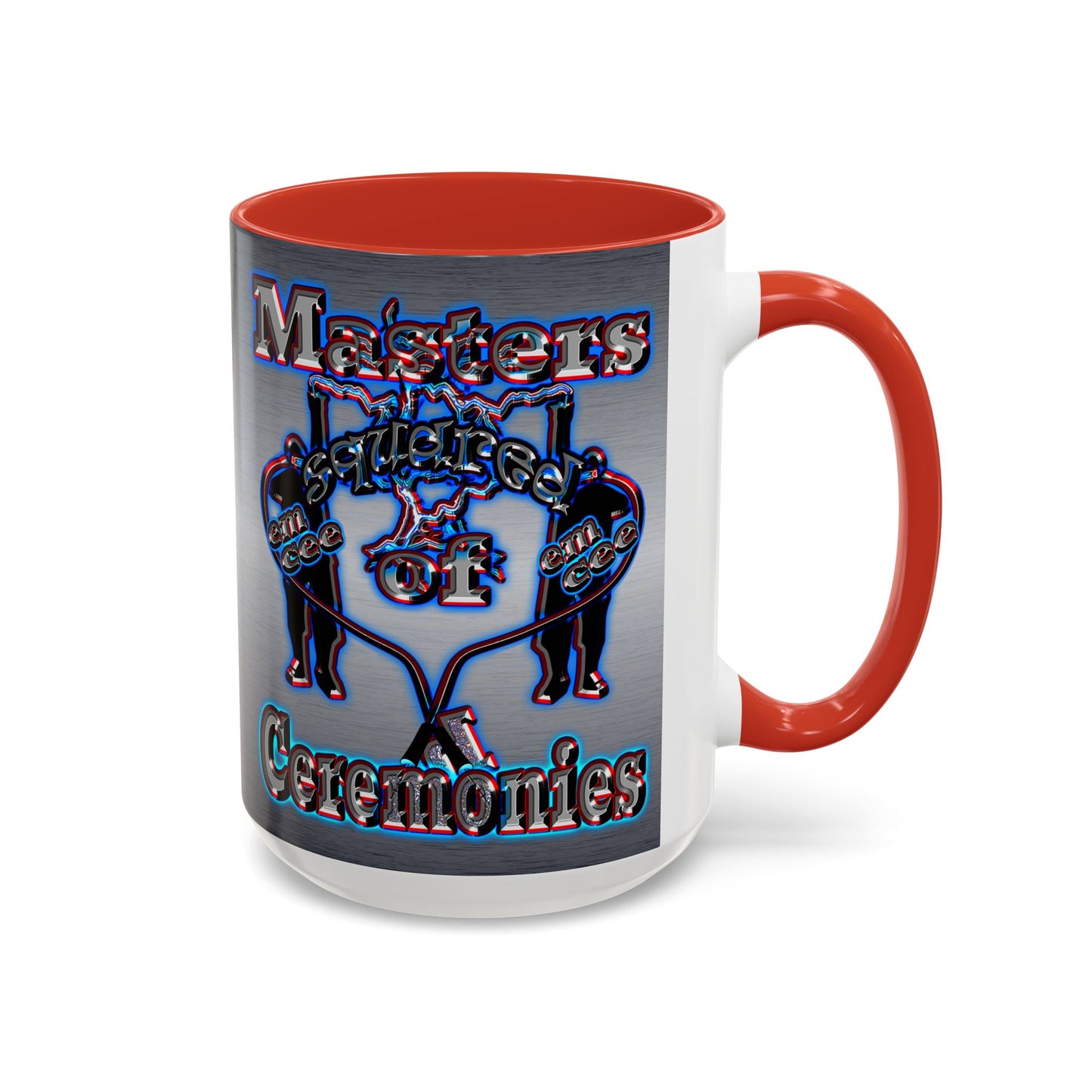 em cee squared - Accent Mug (brushed nickel)