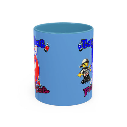 tag that - Accent Mug (light blue)