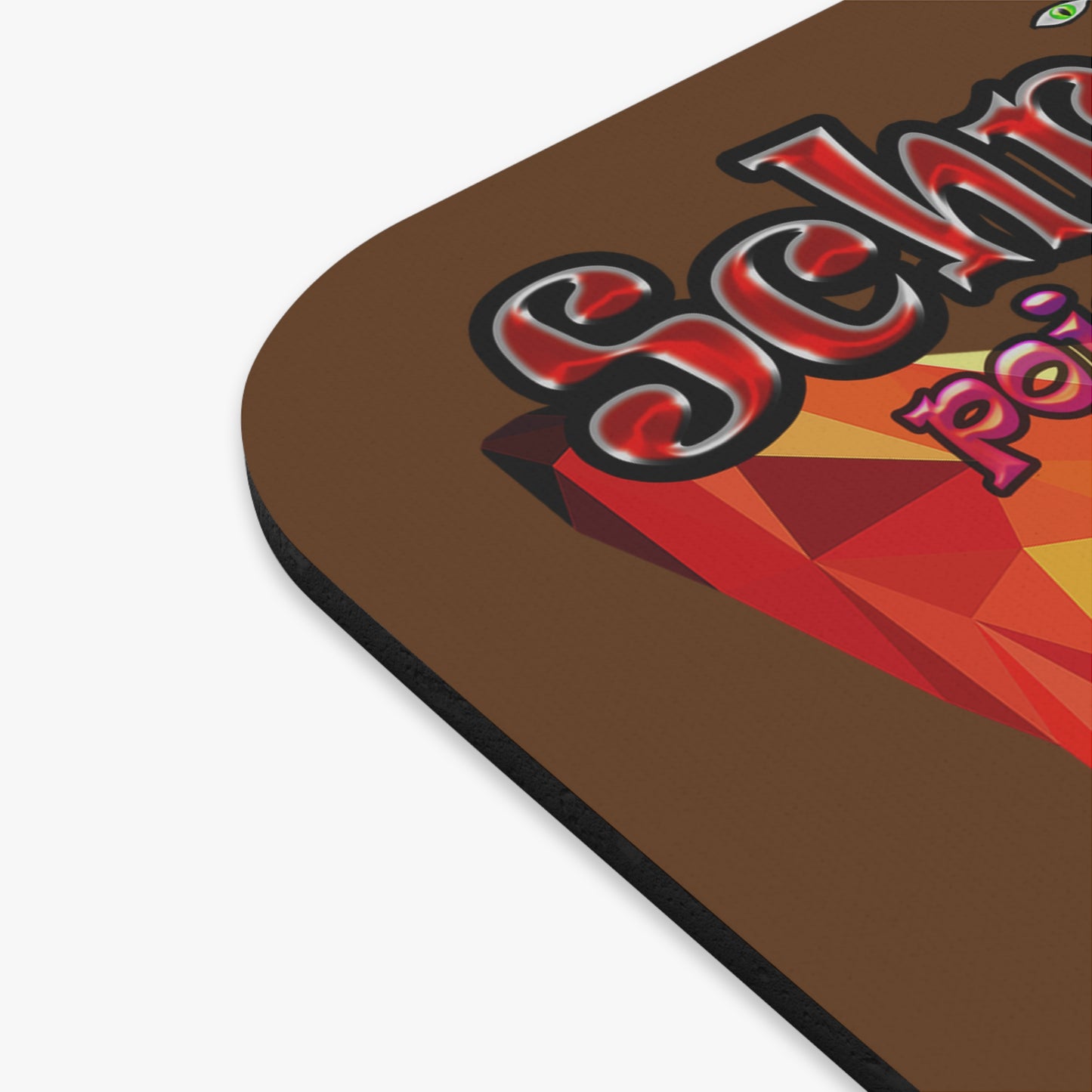 schrodinger's cat - Mouse Pad (Rectangle) (brown)