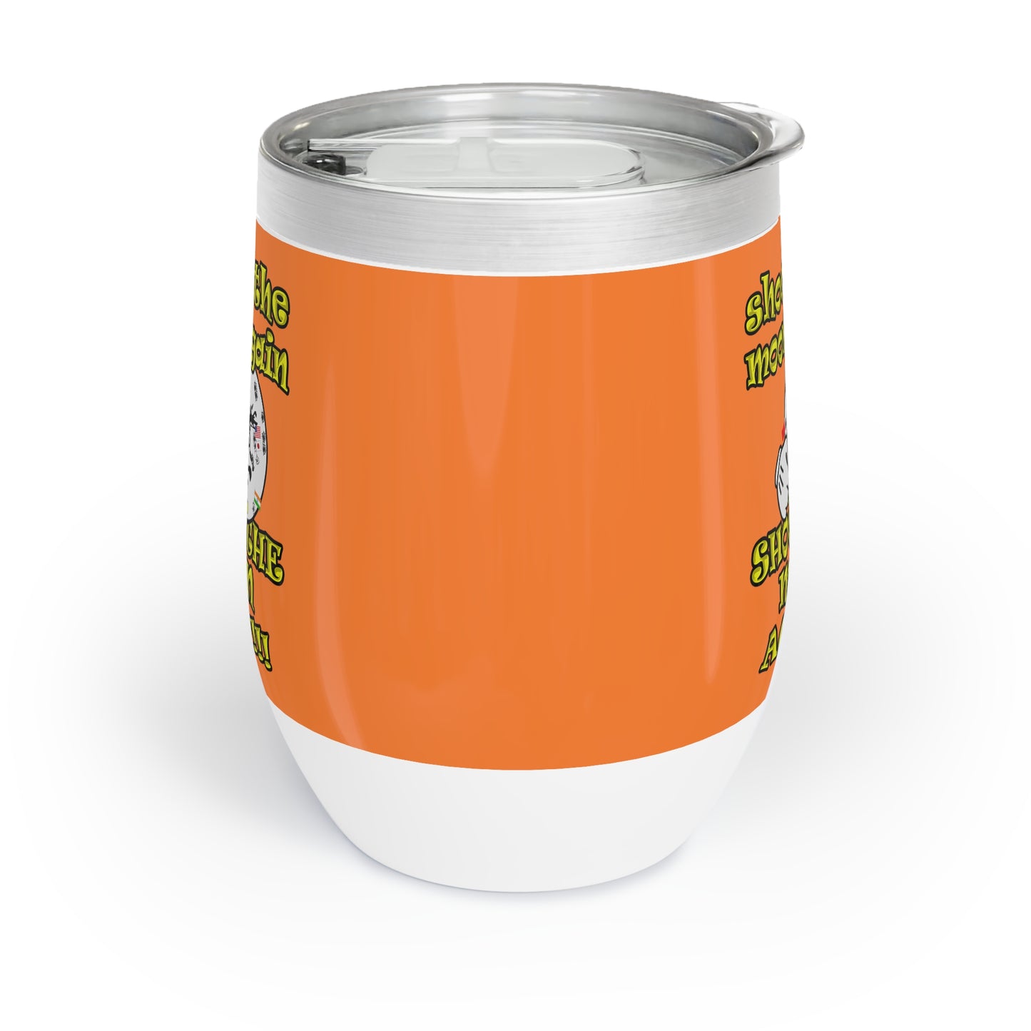 shoot the moon again - Chill Wine Tumbler (crusta)