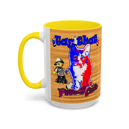 tag that - Accent Mug (butterscotch wood finish)