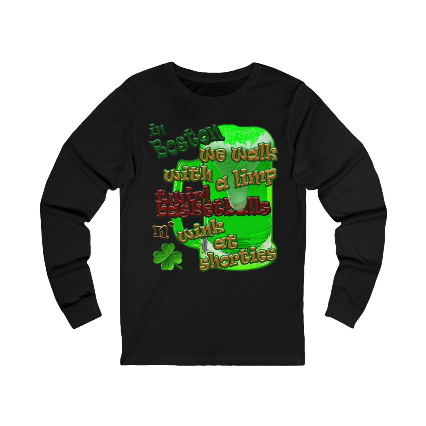 celtics logo - Unisex Jersey Long Sleeve Tee