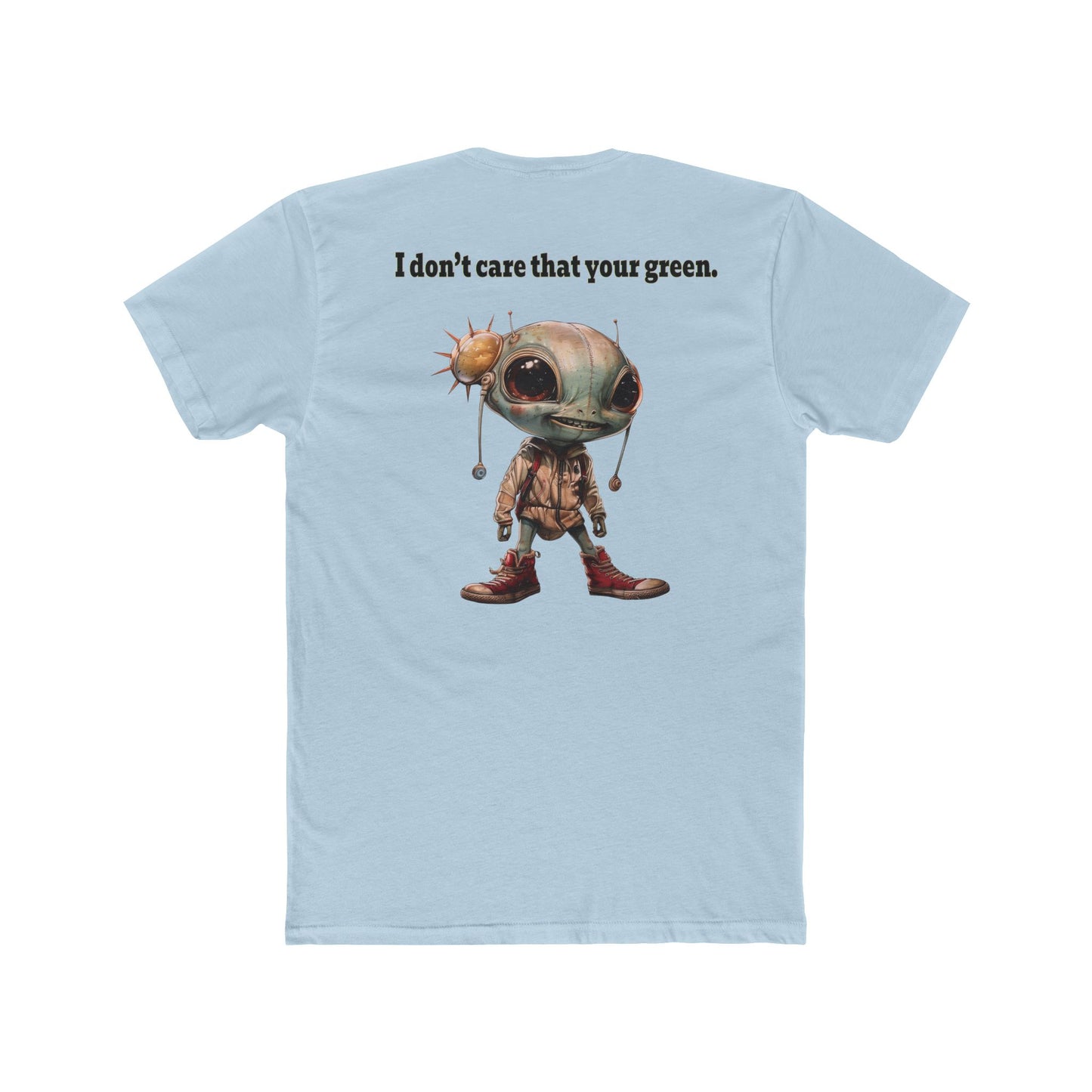 I don't care that your grey - Men's Cotton Crew Tee