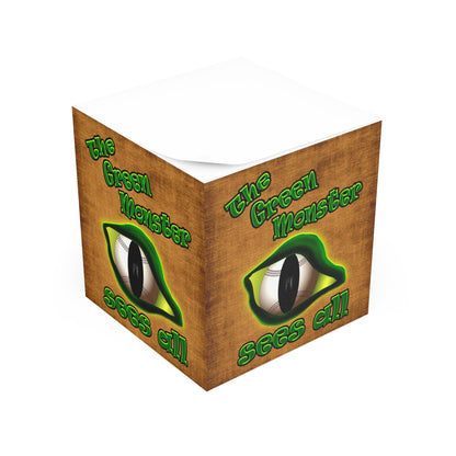green monster - note cube (brown papyrus)