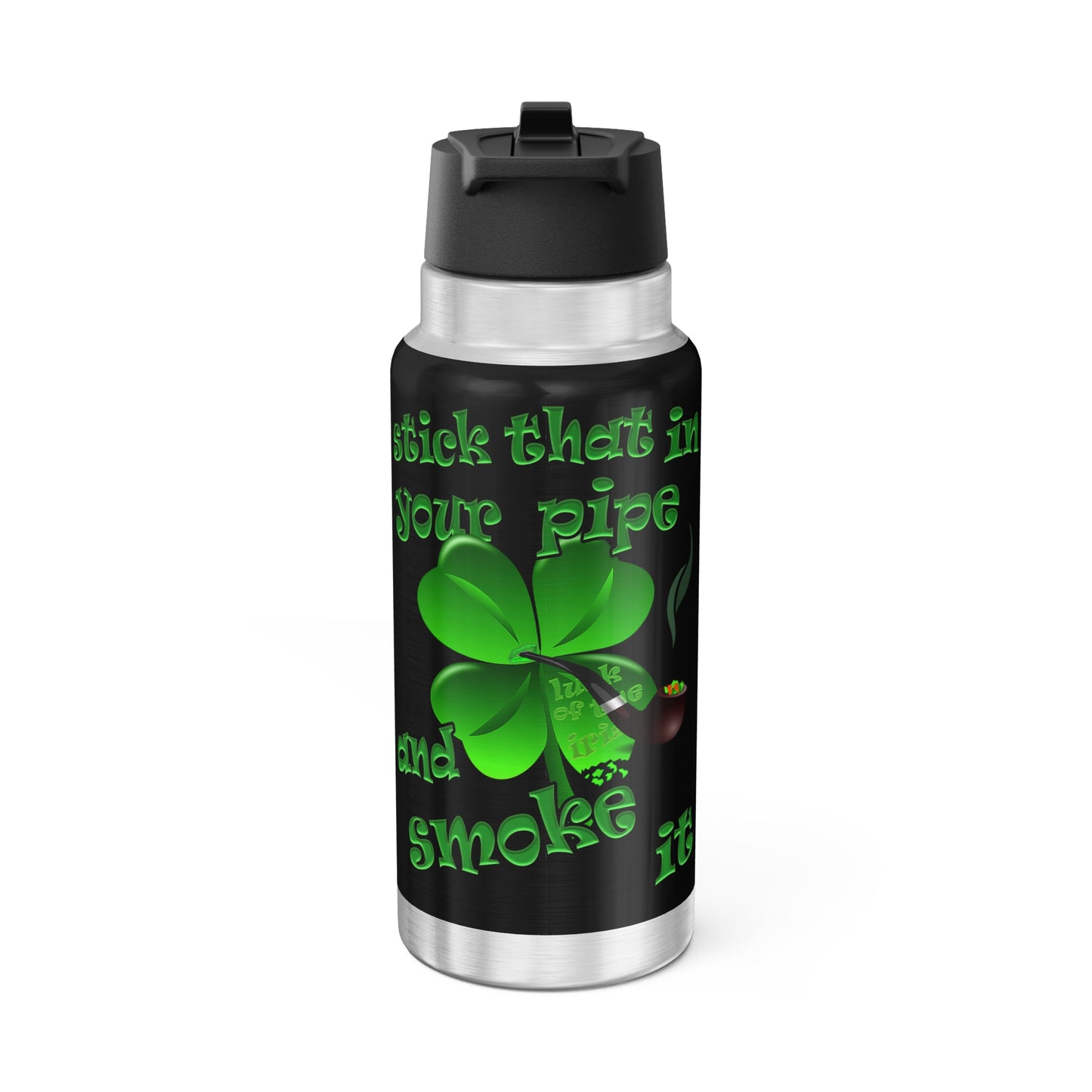 celtics logo - Gator Tumbler, 32oz (black)