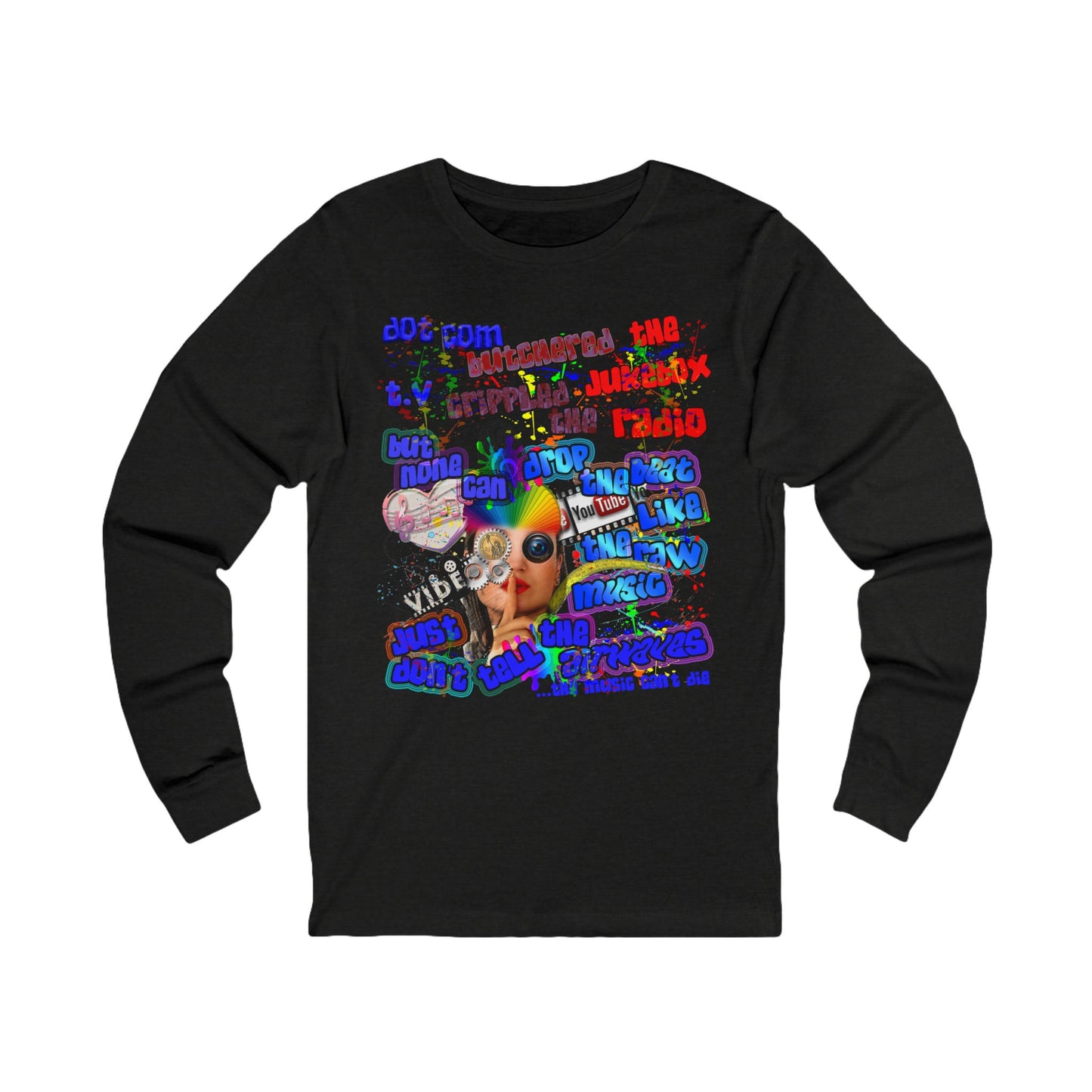 drop the beat - Unisex Jersey Long Sleeve Tee