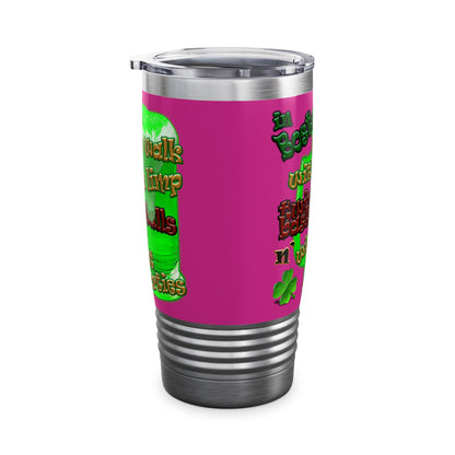 celtics logo - Ringneck Tumbler, 20oz (pink)