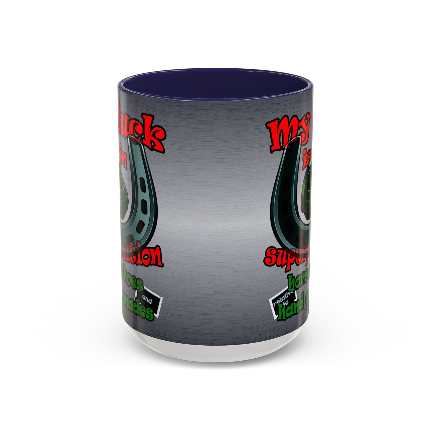 my luck - Accent Mug (brushed nickel)