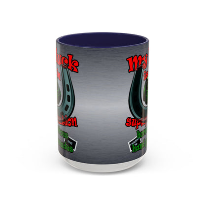 my luck - Accent Mug (brushed nickel)
