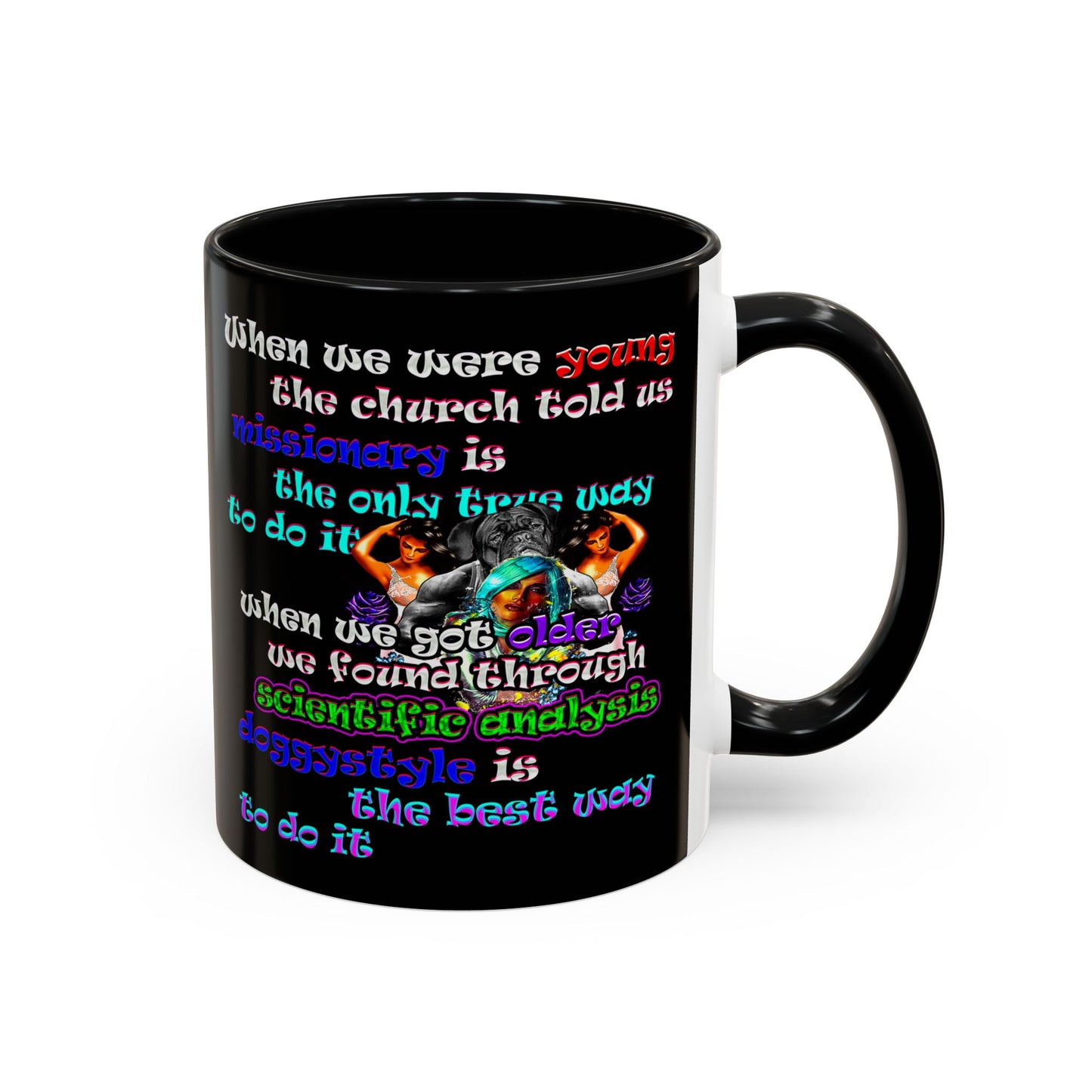 doggystyle - Accent Mug (black)