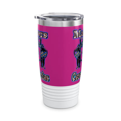 em cee squared - Ringneck Tumbler, 20oz (pink)