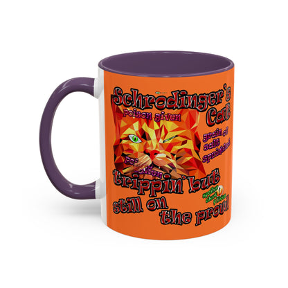 schrodinger's cat - Accent Mug (crusta)