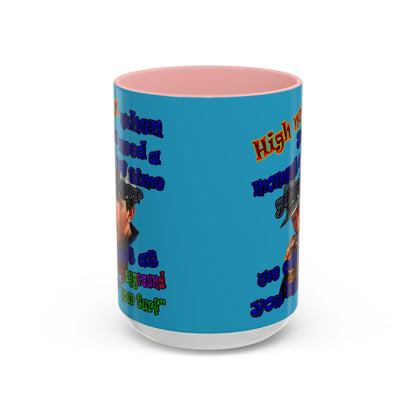 high noon - Accent Mug (turquoise)