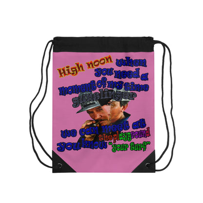 high noon - Drawstring Bag (light pink)