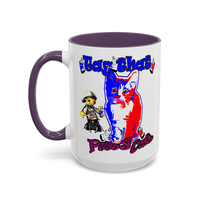 tag that - Accent Mug (white)