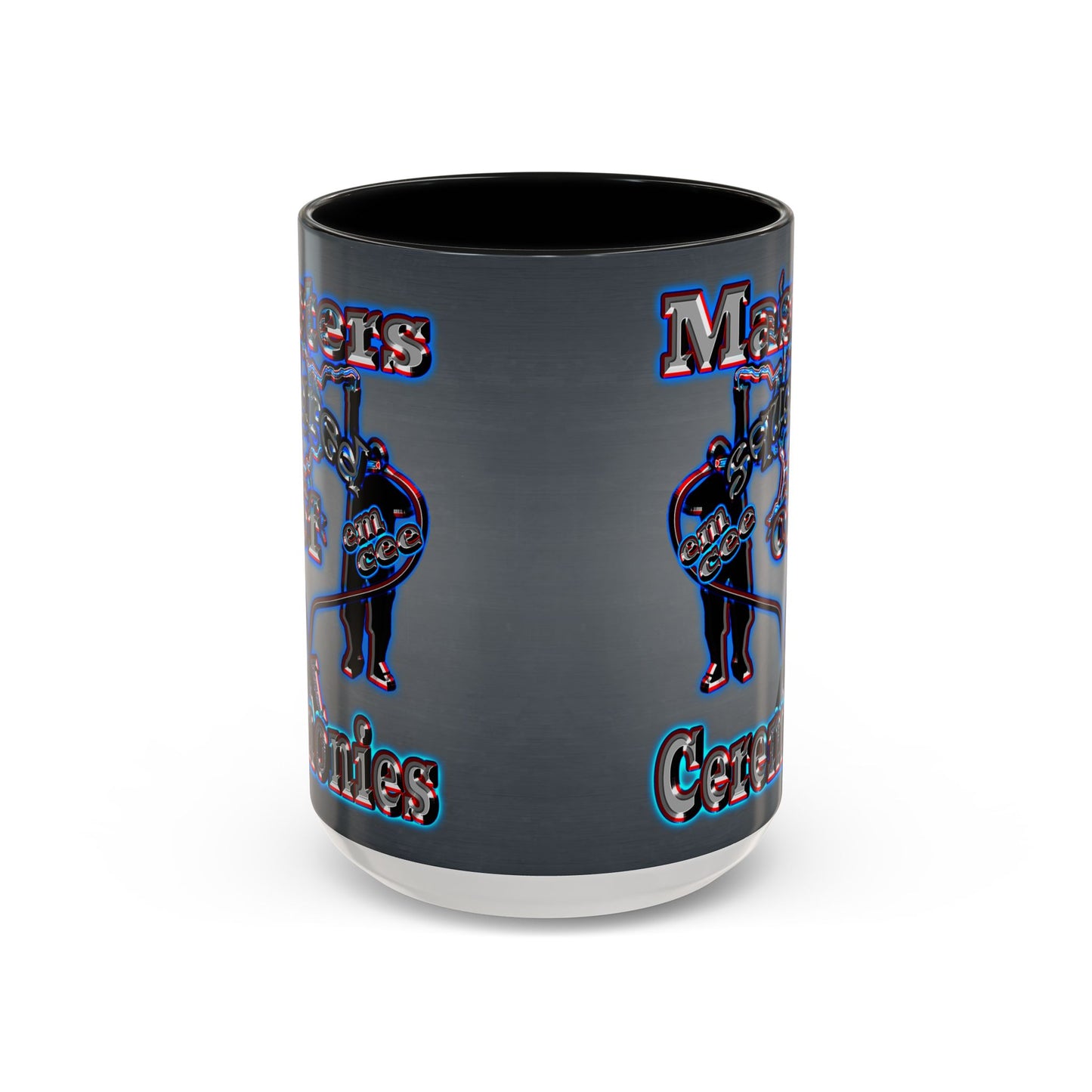 em cee squared - Accent Mug (grey-light grey)