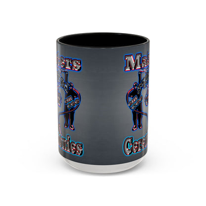 em cee squared - Accent Mug (grey-light grey)